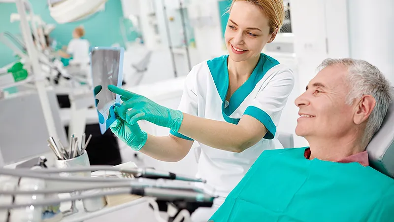 senior dental check-up