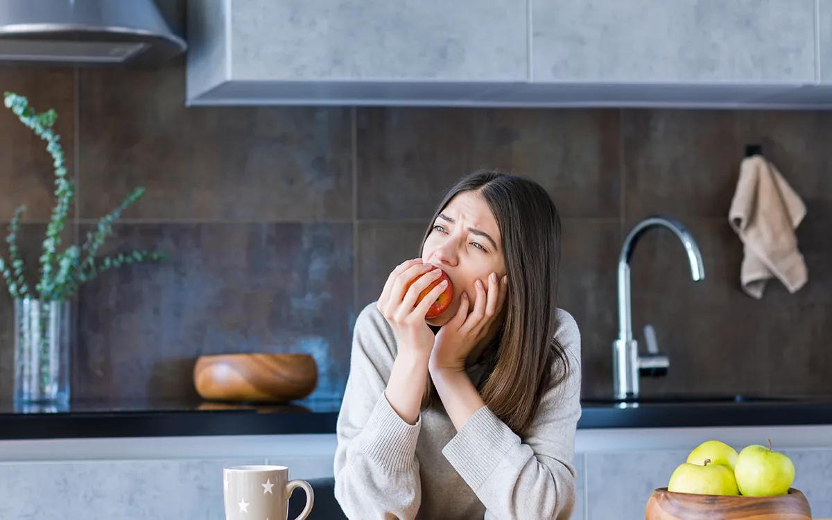 Trouble eating and speaking